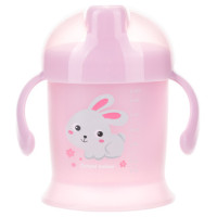 Canpol Babies Mācību krūze neizlīstošā BUNNY&Co 31/300 pink
