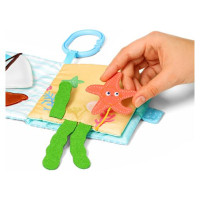 Babyono Mīkstā grāmatiņa SEA WORLD BabyOno 1532