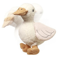 Babyono Mīkstā zoss ar grabuli GOOSE ZOE BabyOno 1554