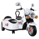 Lean Toys* Motocikls ar blakusvāģi SX138 white [A]