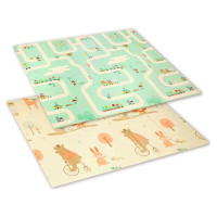 Babyono Saliekams izglītojošs paklājiņš 180x200 cm Babyono 1480