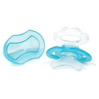 Babyono Silikona zobu riņķis-masētājs BabyOno 1008/01 blue