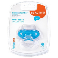 Babyono Silikona zobu riņķis-masētājs BabyOno 1008/01 blue