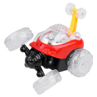 Jokomisiada Triku auto STUNT ar pulti RC0236 red