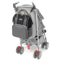 Babyono Mugursoma (ratiņu soma) OSLO STYLE black BabyOno 1424/01 [A]