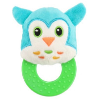 Baby Mix Rotaļlieta-zobgrauznis OWL BabyMix 48961