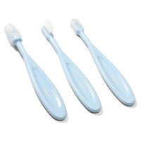 Babyono Zobu birstīšu komplekts "3 pakāpes" BabyOno 550/02 blue