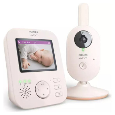 Philips Avent Digitālā video mazuļu uzraudzības ierīce ar 2.8 collu krāsu ekrānu - SCD881/26