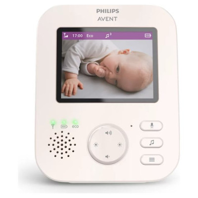 Philips Avent Digitālā video mazuļu uzraudzības ierīce ar 2.8 collu krāsu ekrānu - SCD881/26