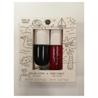 Nailmatic Kids bērnu nagu laka CASPER - melna & bērnu lūpu spīdums ROLLCERISE - ķiršu, HOLIDAYS - NKHOLIDAYS3