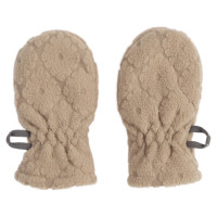 Lodger Mittens Folklore Fleece bērnu cimdiņi, Beige, 0-12m - MTF 630_0-12