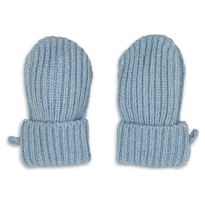 Lodger Mittens Merino vilnas bērnu cimdiņi, Blue Fogg, 0-12m - MTM 110_0-12