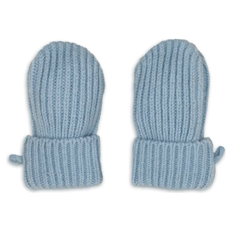 Lodger Mittens Merino vilnas bērnu cimdiņi, Blue Fogg, 0-12m - MTM 110_0-12