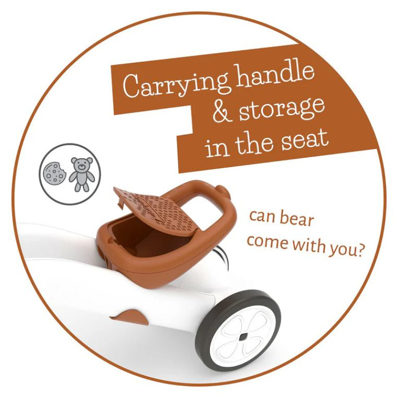 Chillafish Bunzi līdzsvara velosipēds - transformers pa&scaron;iem mazākajiem 2-in-1,camel , no 1 līdz 3 gadiem - CPBN03CAM