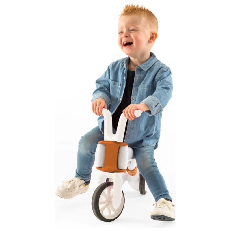 Chillafish Bunzi līdzsvara velosipēds - transformers pa&scaron;iem mazākajiem 2-in-1,camel , no 1 līdz 3 gadiem - CPBN03CAM