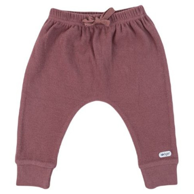 Lodger Jogger mazuļu legingi Nomad Rib, Rosewood 68cm - JGR 099_68
