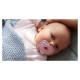 Philips Avent Soothie silikona māneklītis ar silikona vairogu, 0-6M, 2 gab., meitenēm - SCF099/22