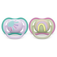 Philips Avent māneklītis Ultra Air, 0-6M (2 gab), meitenēm - SCF085/59