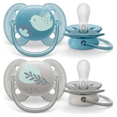 Philips Avent māneklītis Ultra soft DECO, 6-18M (2 gab), zēniem - SCF091/15