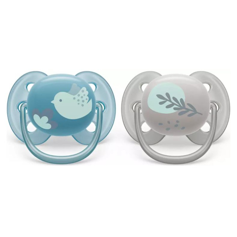 Philips Avent māneklītis Ultra soft DECO, 6-18M (2 gab), zēniem - SCF091/15