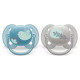 Philips Avent māneklītis Ultra soft DECO, 6-18M (2 gab), zēniem - SCF091/15