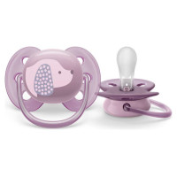 Philips Avent māneklītis Ultra soft DECO, 6-18M (1 gab), meitenēm - SCF092/05