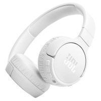 JBL on-ear bezvadu austiņas ar trokšņu  slāpēšanu, baltas - JBLT670NCWHT