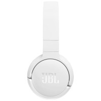 JBL on-ear bezvadu austiņas ar trokšņu  slāpēšanu, baltas - JBLT670NCWHT