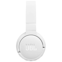 JBL on-ear bezvadu austiņas ar trokšņu  slāpēšanu, baltas - JBLT670NCWHT