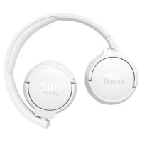 JBL on-ear bezvadu austiņas ar trokšņu  slāpēšanu, baltas - JBLT670NCWHT