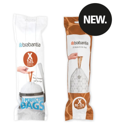 Brabantia atkritumu tvertņu maisiņi, 10-12 l, (X), 20 gab - 116728
