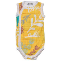Lodger Romper Botanimal kokvilnas bodijs bez piedurknēm, Spring, 62 cm - RF 053_62