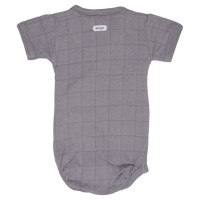 Lodger Romper Solid kokvilnas bodijs ar īsām piedurknēm, Donkey, 68 cm - RFS 078_68