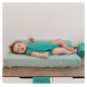 Lodger Romper Solid kokvilnas bodijs ar īsām piedurknēm, Duty turquoise, 68cm - RFS 081_68