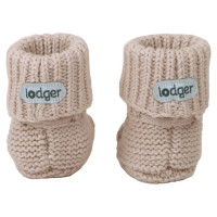 Lodger Slipper Knit čībiņas, Birch, 0-6m - SLK 599_0-6