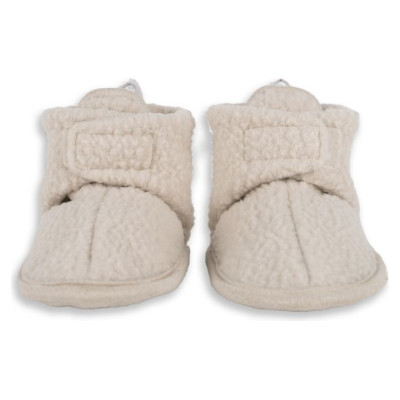 Lodger Slipper Teddy čībiņas, Birch, 6-12m - SLT 599_6-12