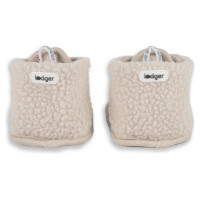 Lodger Slipper Teddy čībiņas, Birch, 6-12m - SLT 599_6-12