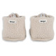 Lodger Slipper Teddy čībiņas, Birch, 6-12m - SLT 599_6-12
