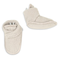 Lodger Slipper Teddy čībiņas, Birch, 6-12m - SLT 599_6-12