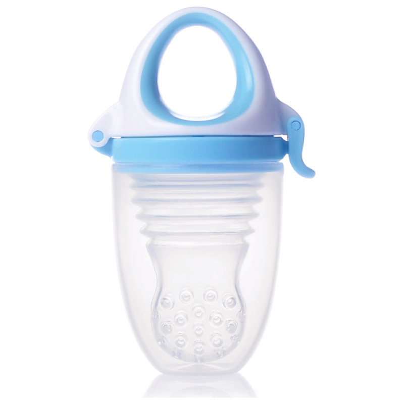 Kidsme Food Feeder Plus bērna ēdinā&scaron;anas ierīce no 6 mēn, Aquamarine - 160361AQ