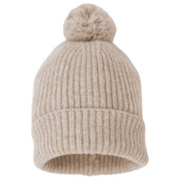 Lodger Hatter Folklore merino vilnas cepure, Beige, 3-6m - HTM 630_3-6