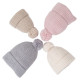 Lodger Hatter Folklore merino vilnas cepure, Beige, 3-6m - HTM 630_3-6