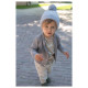Lodger Hatter Folklore merino vilnas cepure, Drizzle, 3-6m - HTM 629_3-6