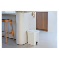Brabantia atkritumu tvertne ar pedāli StepUp,25 l, Light Grey - 800207