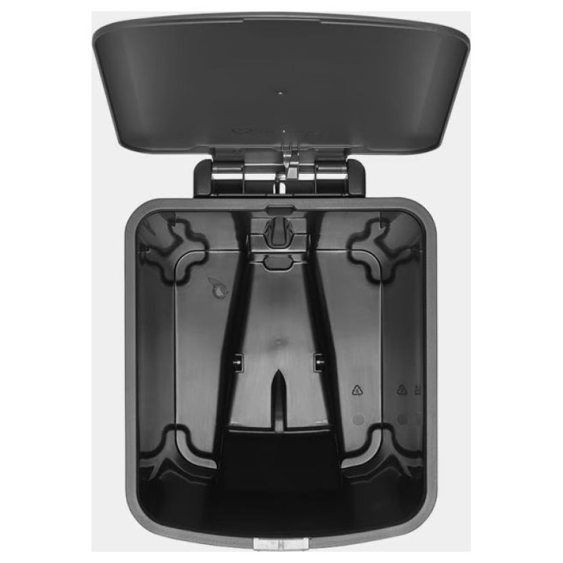 Brabantia atkritumu tvertne ar pedāli StepUp,25 l, Dark Grey - 800269