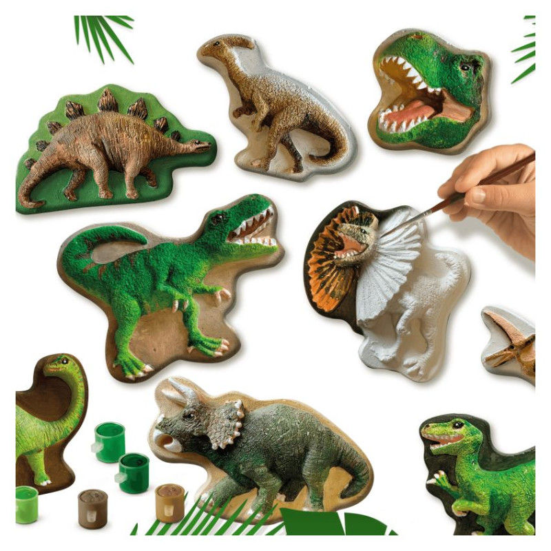 SES Ģip&scaron;a lie&scaron;anas komplekts Dinozauri