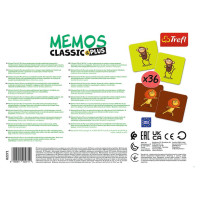 Trefl Memo Classic Plus Skaņas un kustības