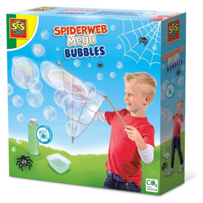 SES Zirnekļtīkla mega burbuļi