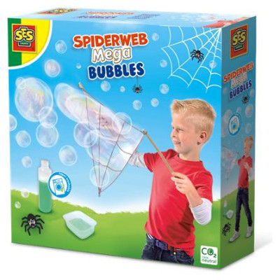 SES Zirnekļtīkla mega burbuļi