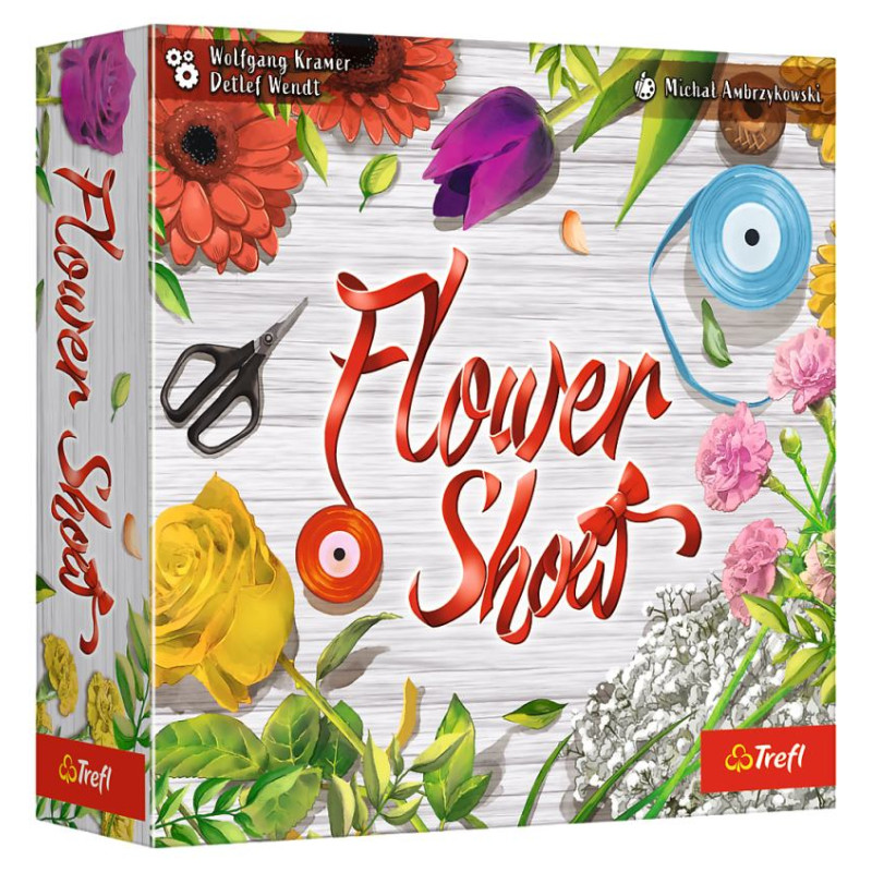 Trefl Galda spēle "Ziedu izstāde"